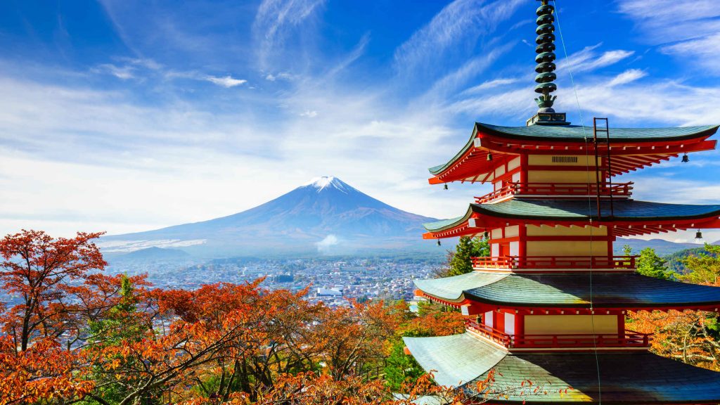 mooiste landen ter wereld Japan