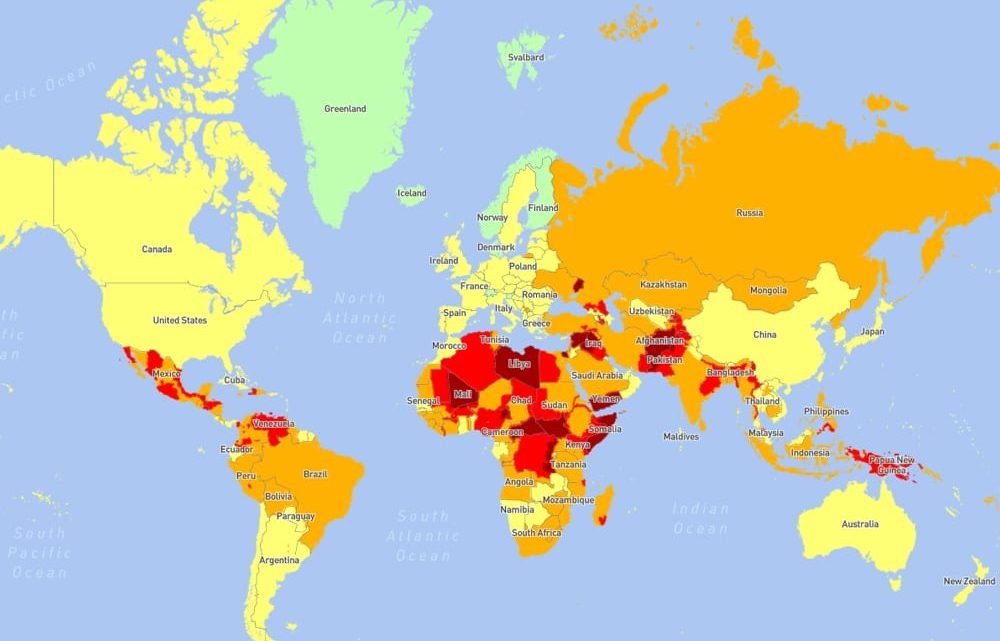 Top 10 Gevaarlijkste Landen Ter Wereld 9671
