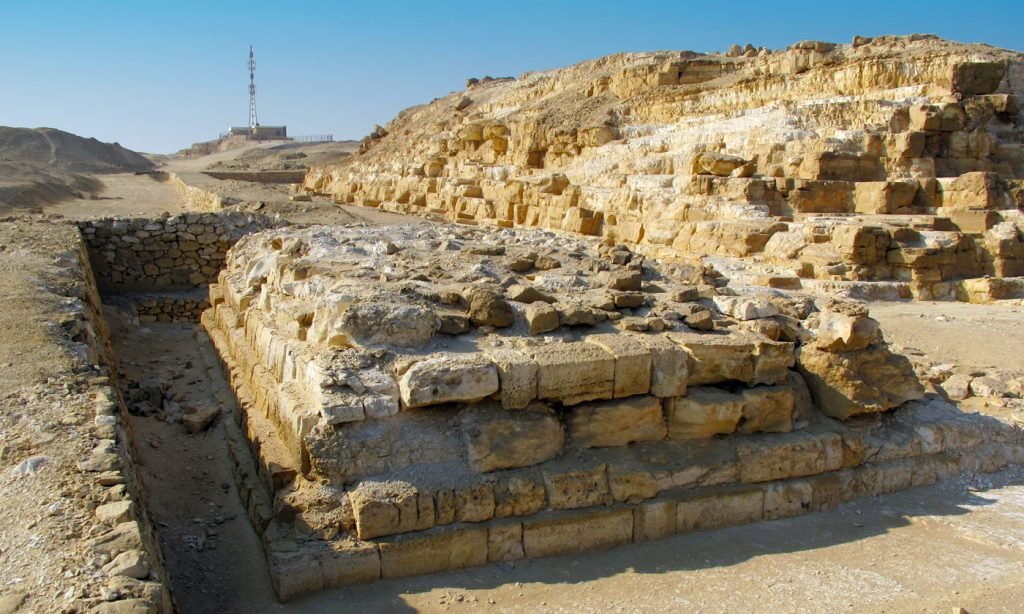 Piramide van Djedefre - Egypte