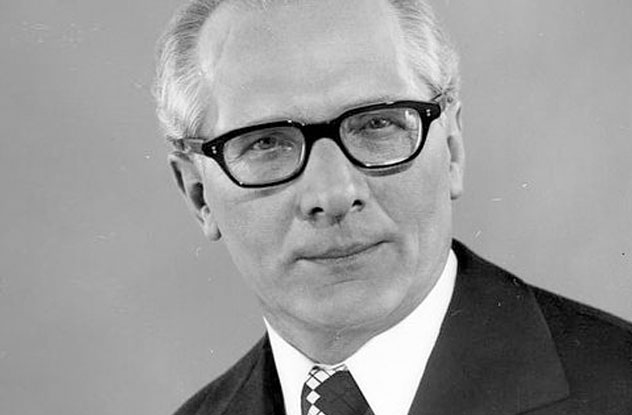 dictator Erich Honecker