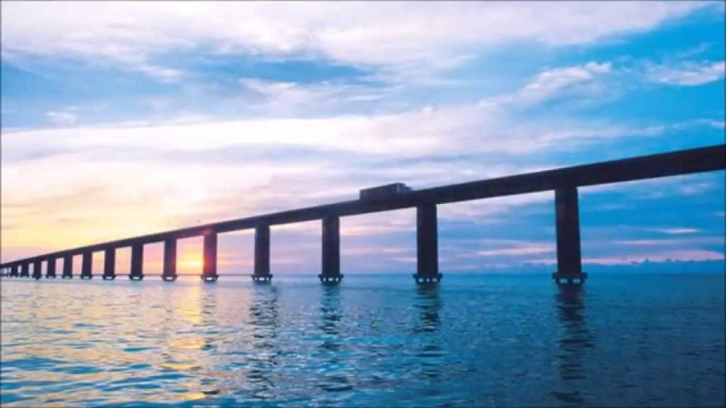 grootste bruggen ter wereld Manchac Swamp brug, VS