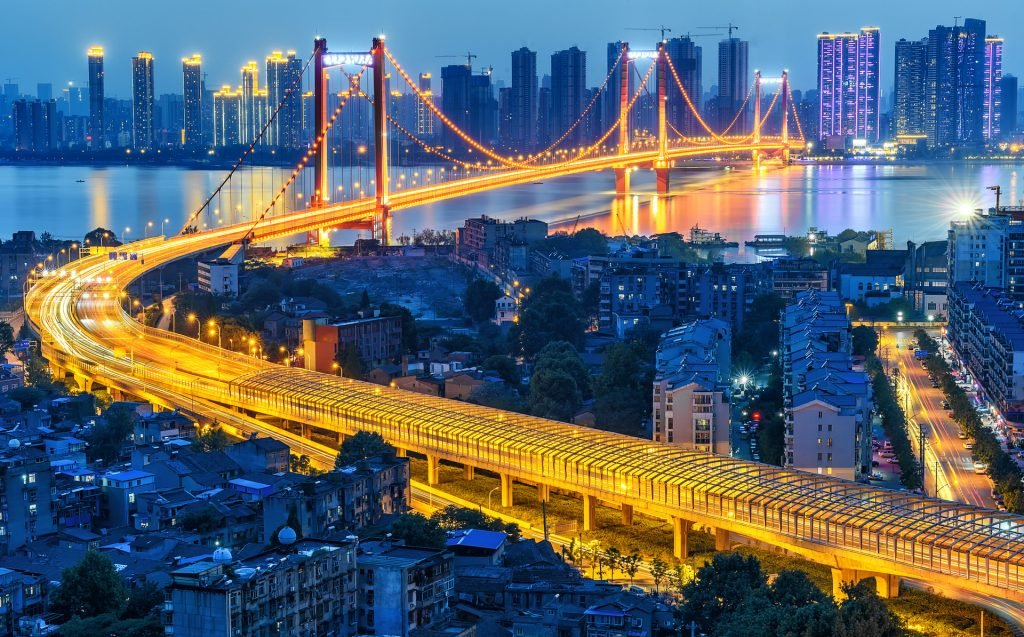 grootste bruggen ter wereld - Wuhan Metrobrug, China