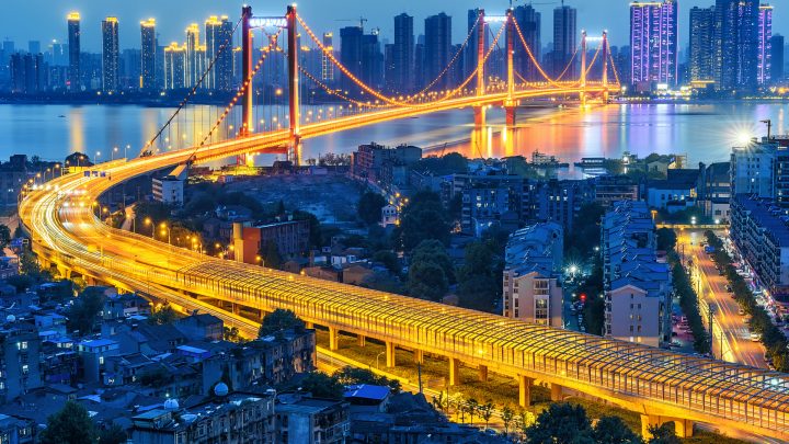 grootste bruggen ter wereld - Wuhan Metrobrug, China