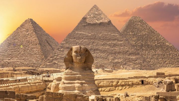 mysteries van het oude egypte - de sfinks en piramiden