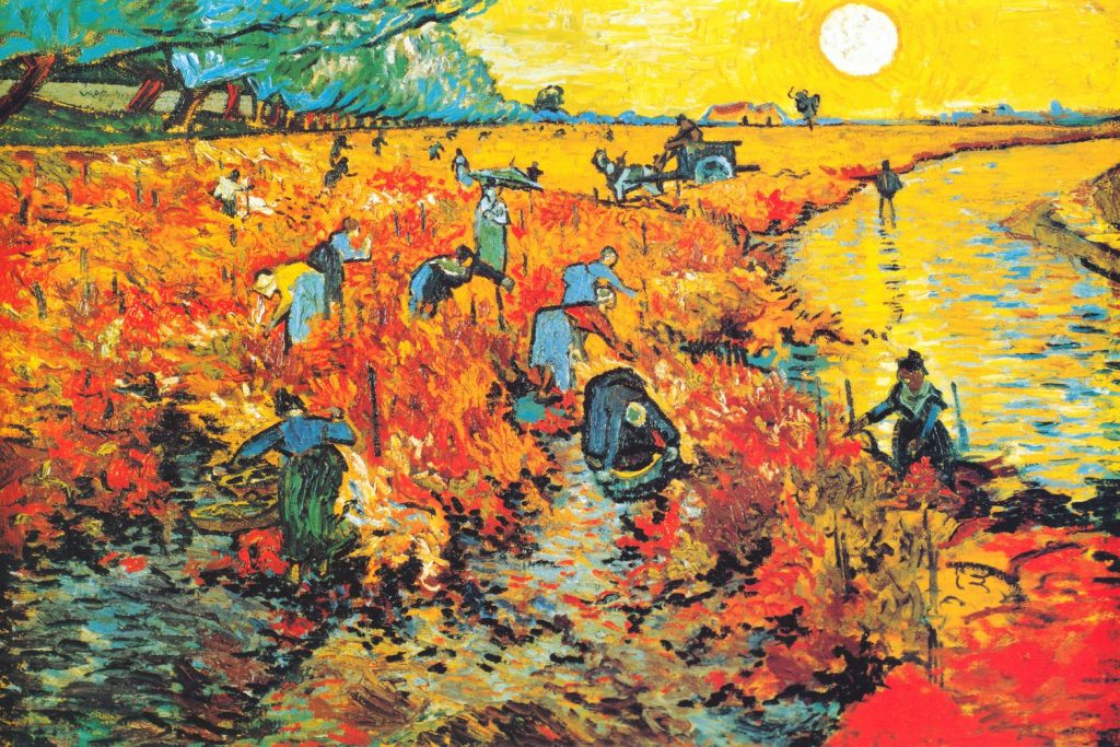 rarden bij arles van vincent van gogh