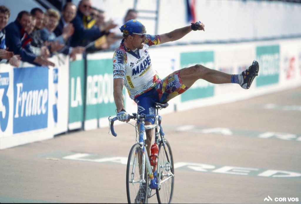 Johan Museeuw in parijs roubaix