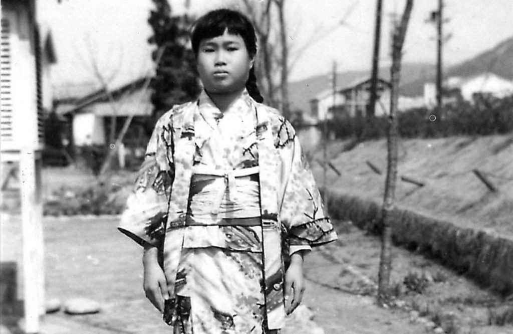 Sadako Sasaki een overlevende van de atoombom boven hiroshima en nagasaki