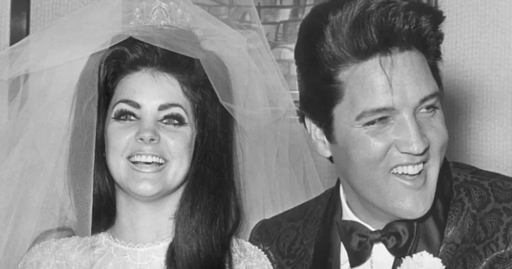 elvis en priscilla presley