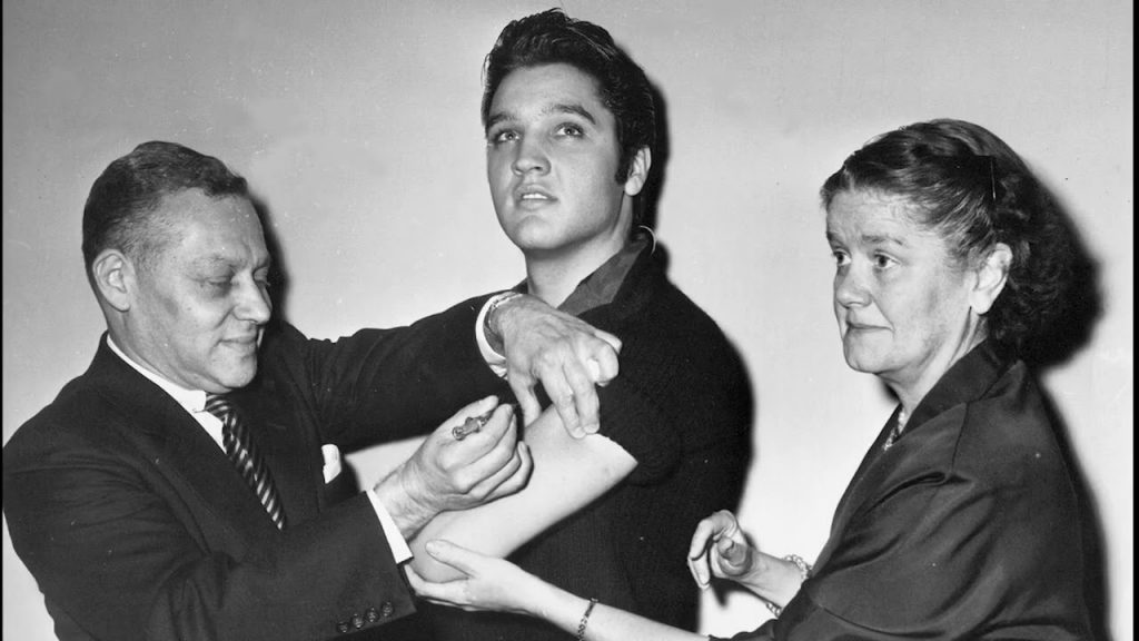 elvis presley polio vaccin