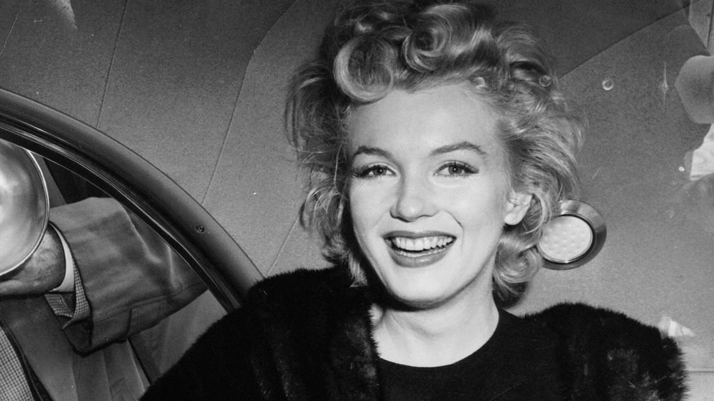 marilyn monroe lachend