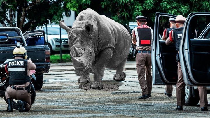 wilde en ontsnapte dieren