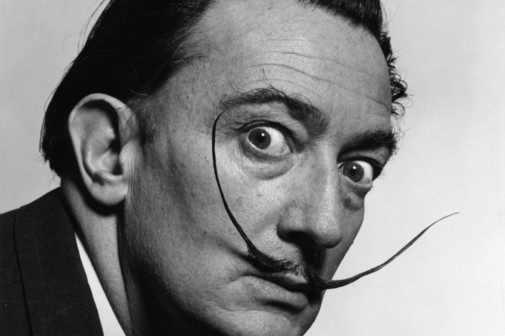 salvador dali met snor