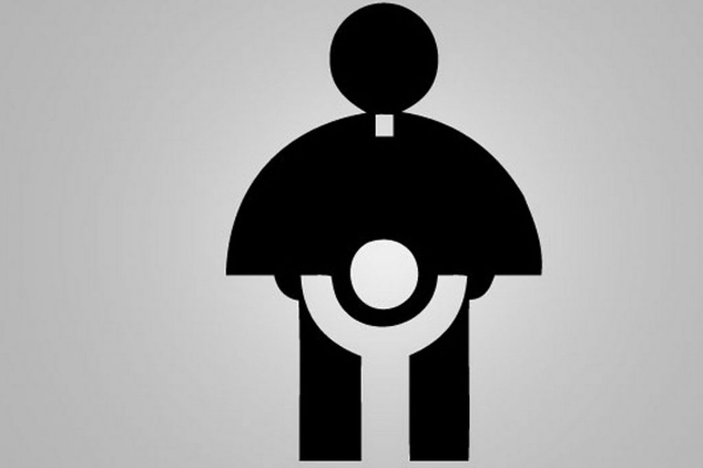 slechtste en lelijkste logo ooit - pedofiele priesters