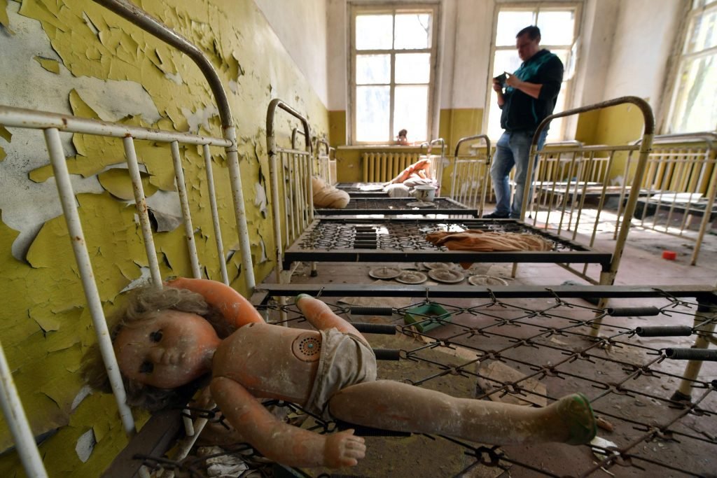 toerisme in tsjernobyl de plaats van de kernramp